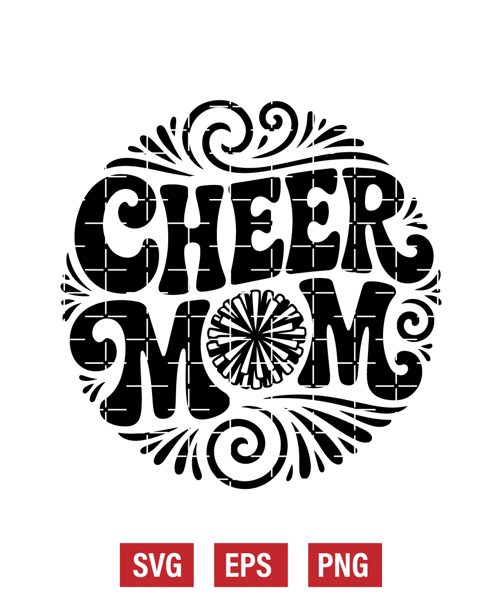 Cheer Mom Svg