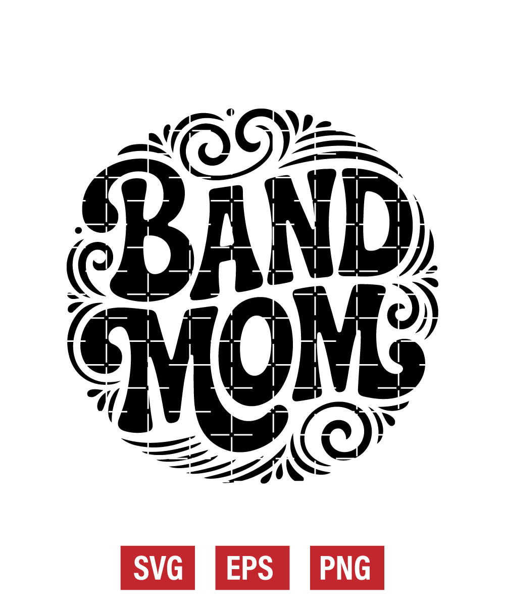 Band Mom Svg