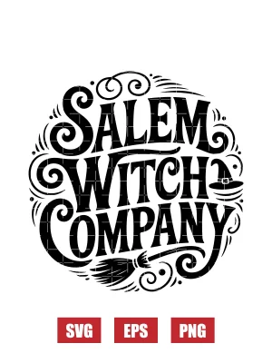 Salem Witch Company Svg