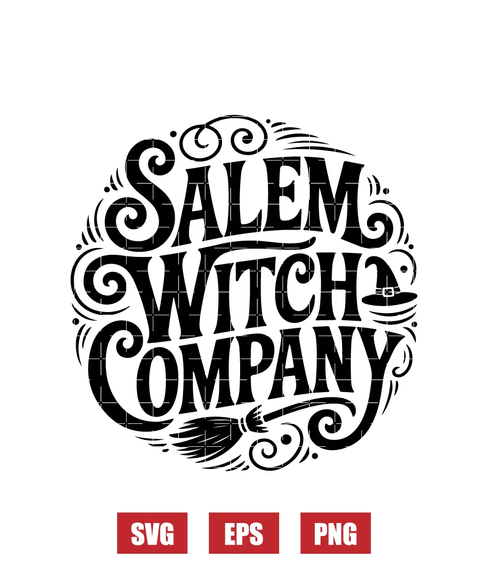 Salem Witch Company Svg