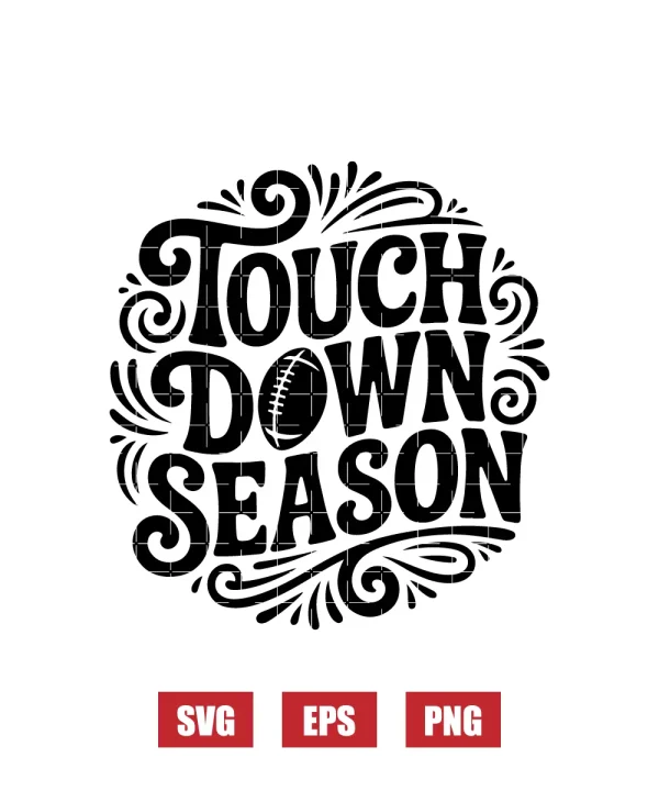 Touchdown Season Svg