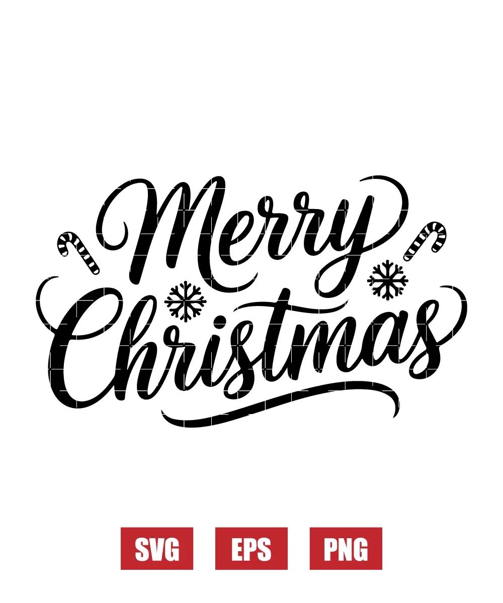 Merry Christmas Svg