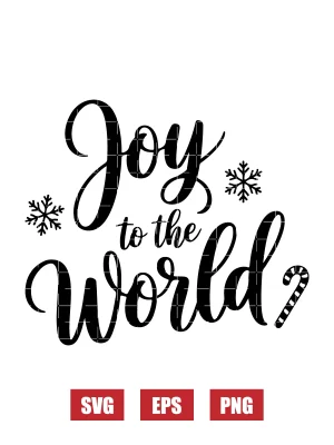 Joy To The World Svg