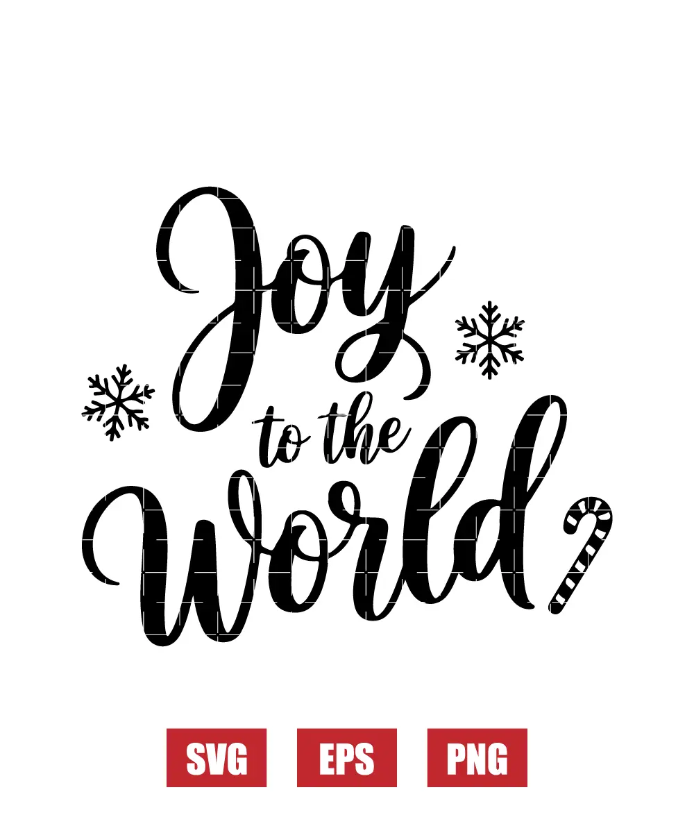 Joy To The World Svg