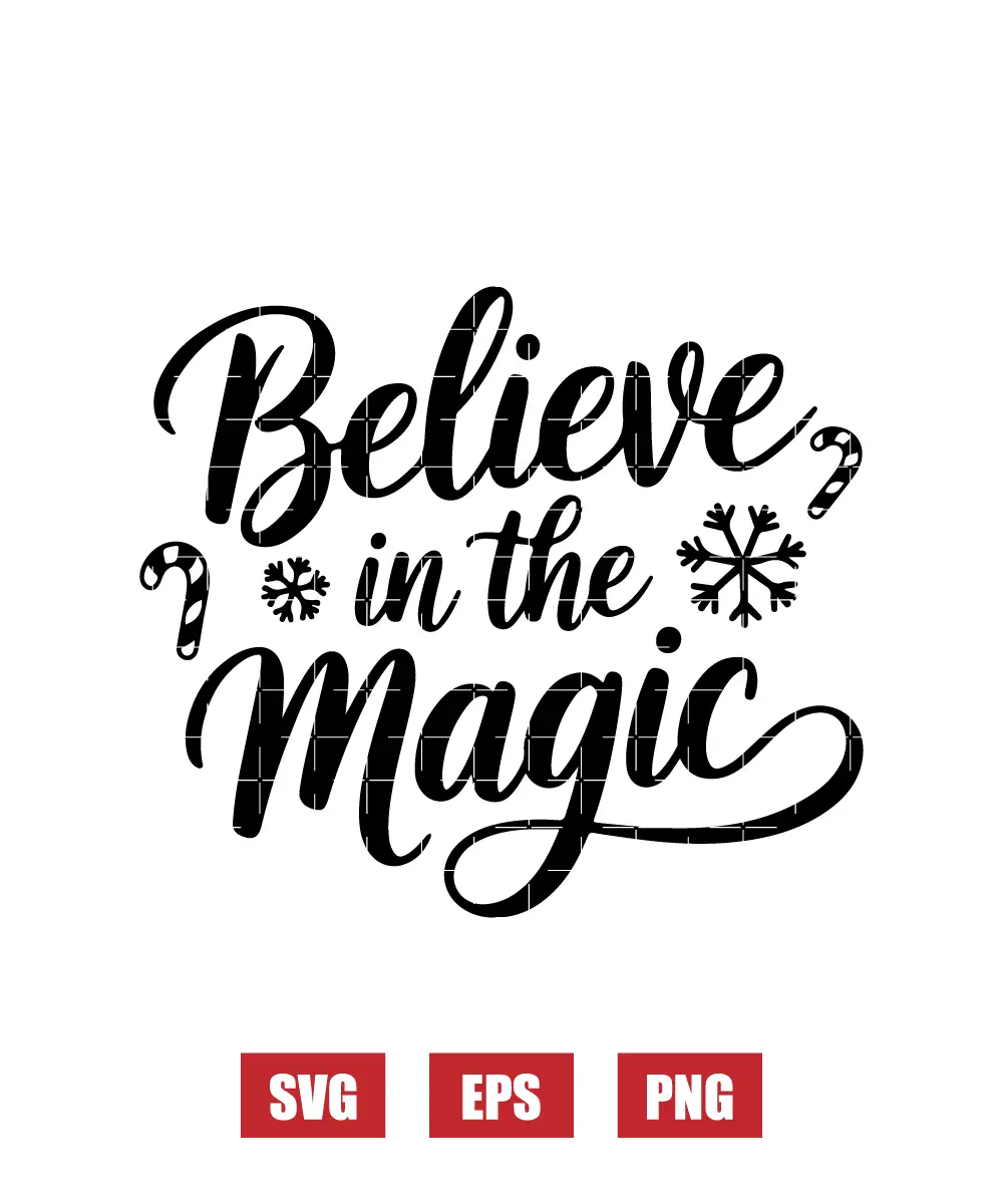 Believe in the Magic Svg