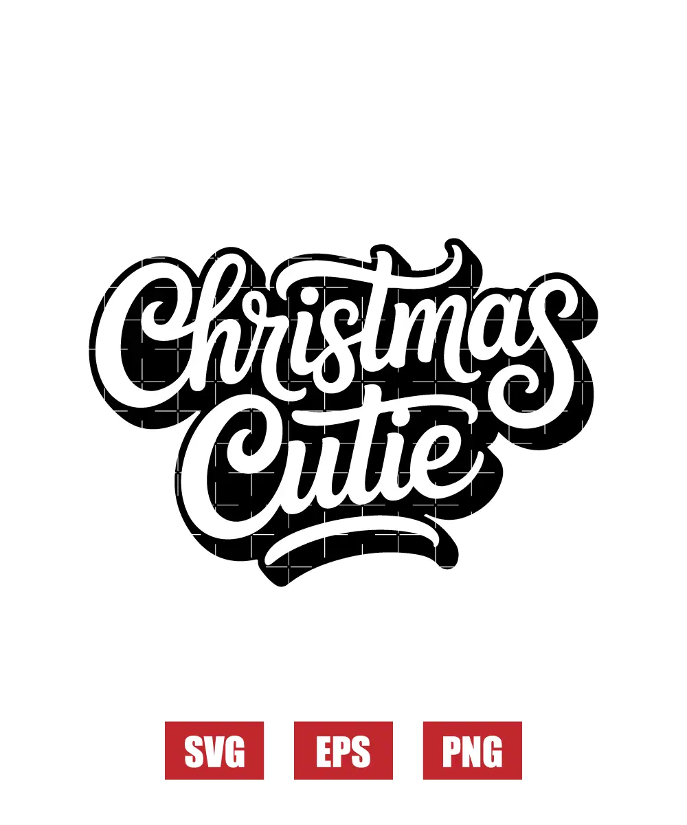 Christmas Cutie Svg
