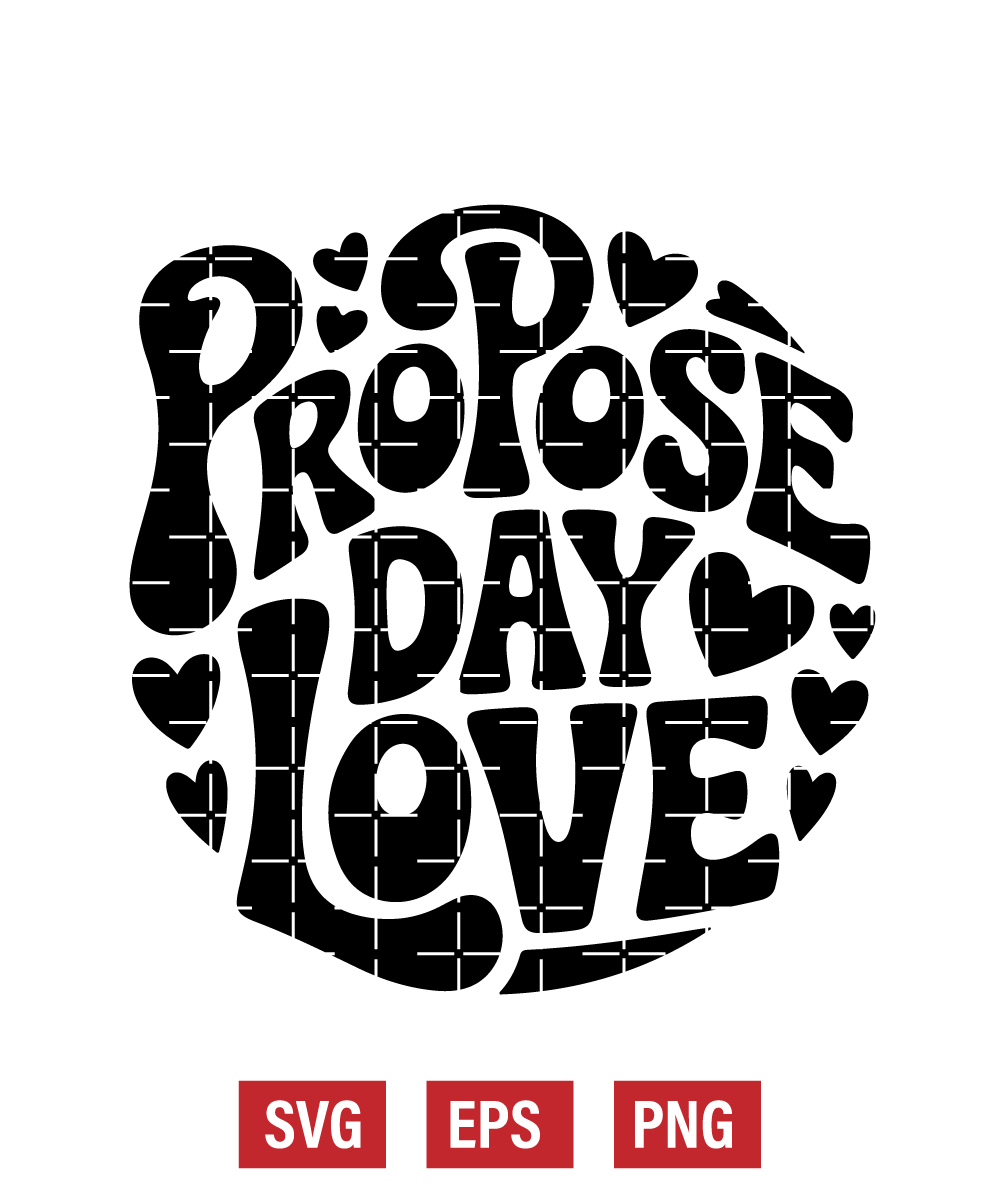 Propose Day Love Svg