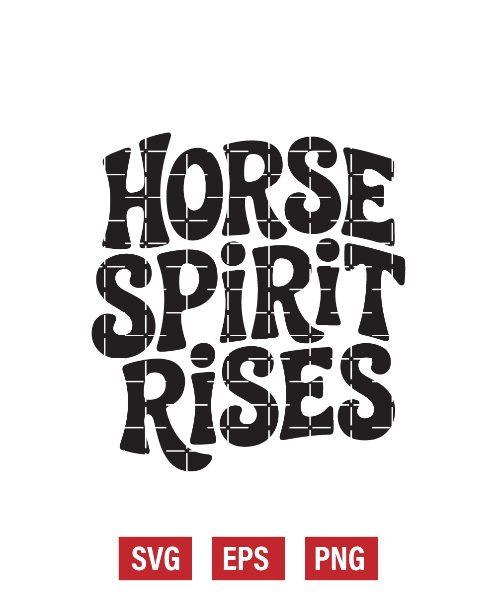 Horse Spirit Rises Svg