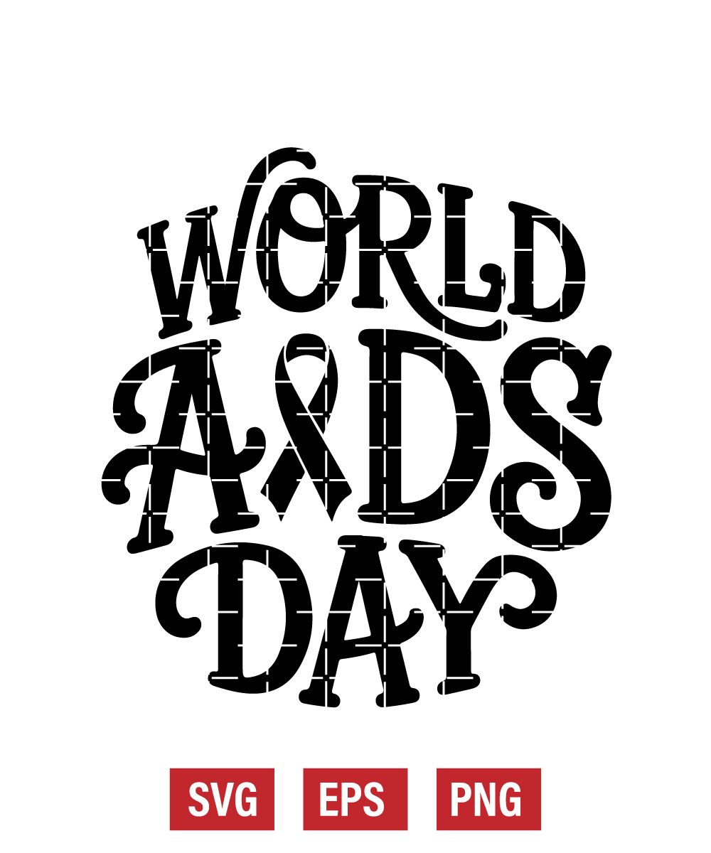 World AIDS Day Svg