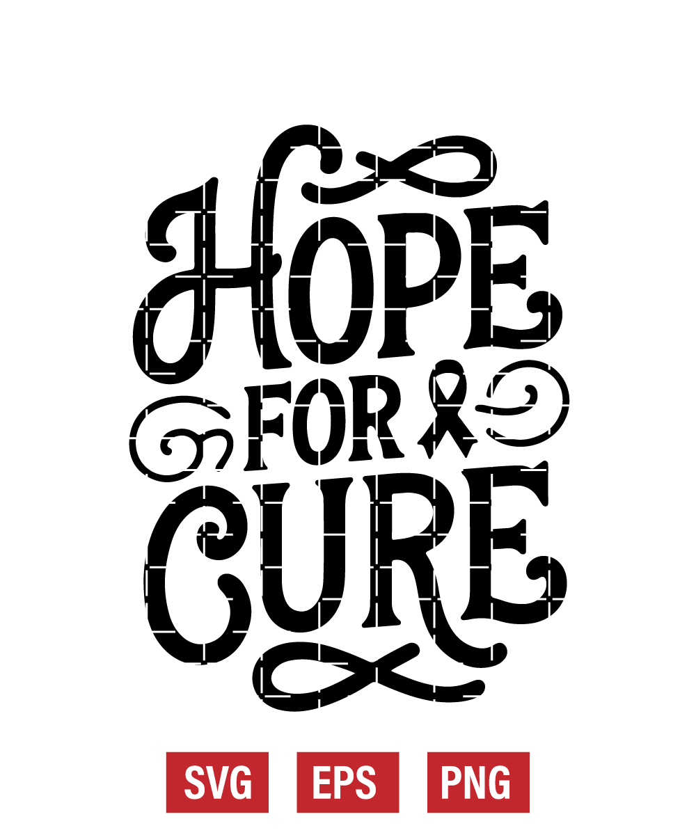 Hope For A Cure Svg