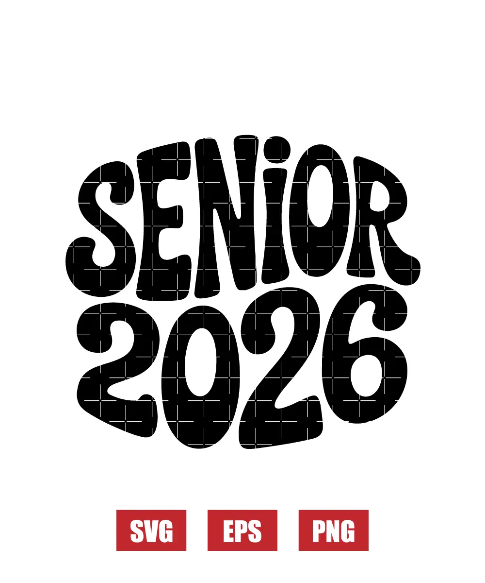 Senior 2026 Svg