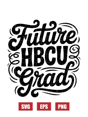 Future HBCU Grad Svg