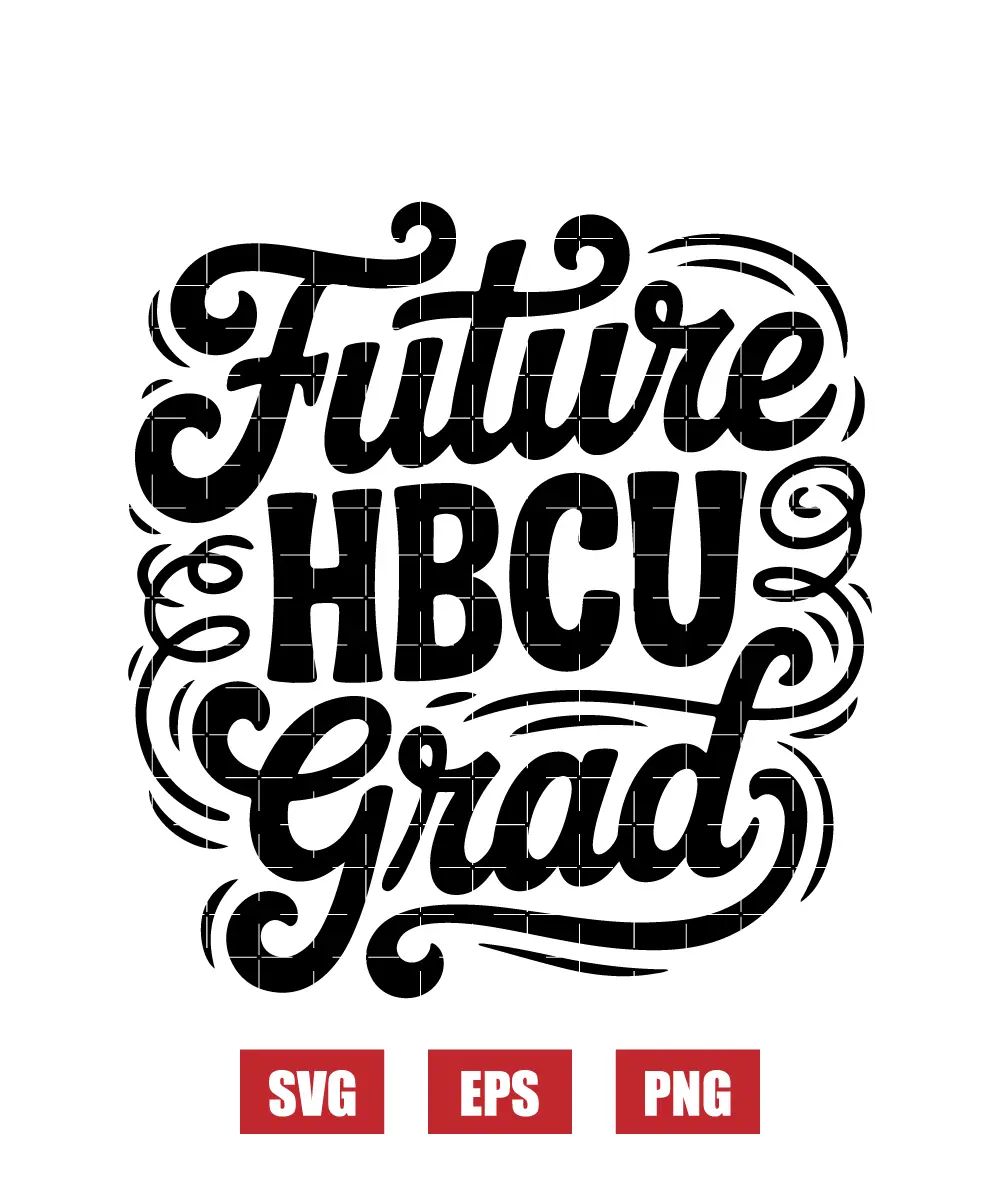 Future HBCU Grad Svg