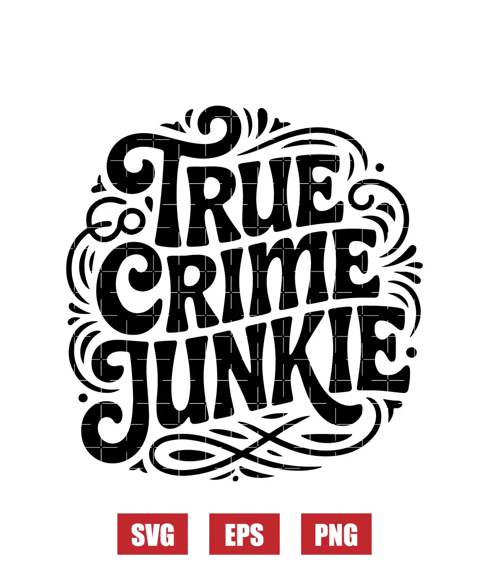Trie Crime Junkie Svg