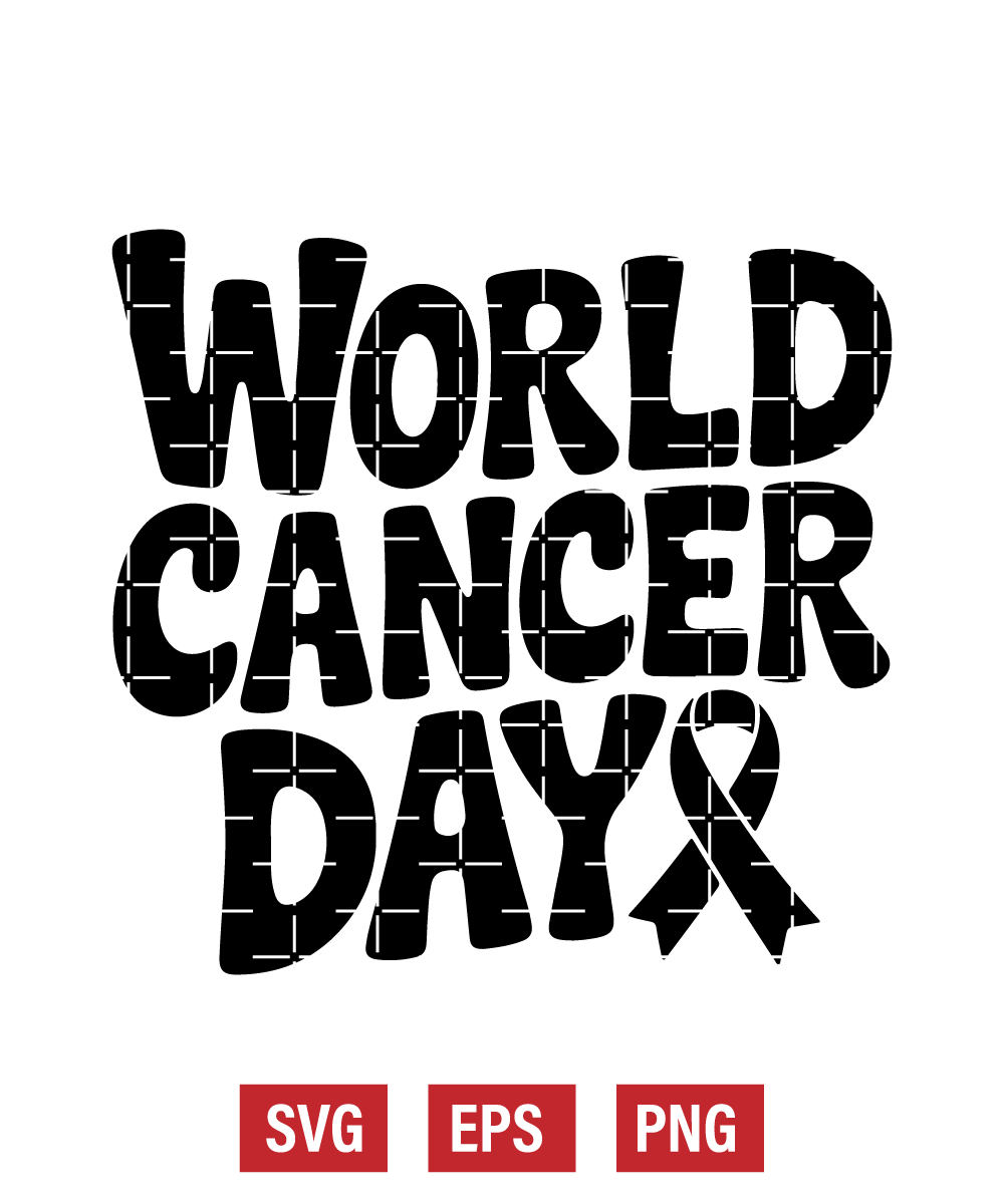 World Cancer Day Svg