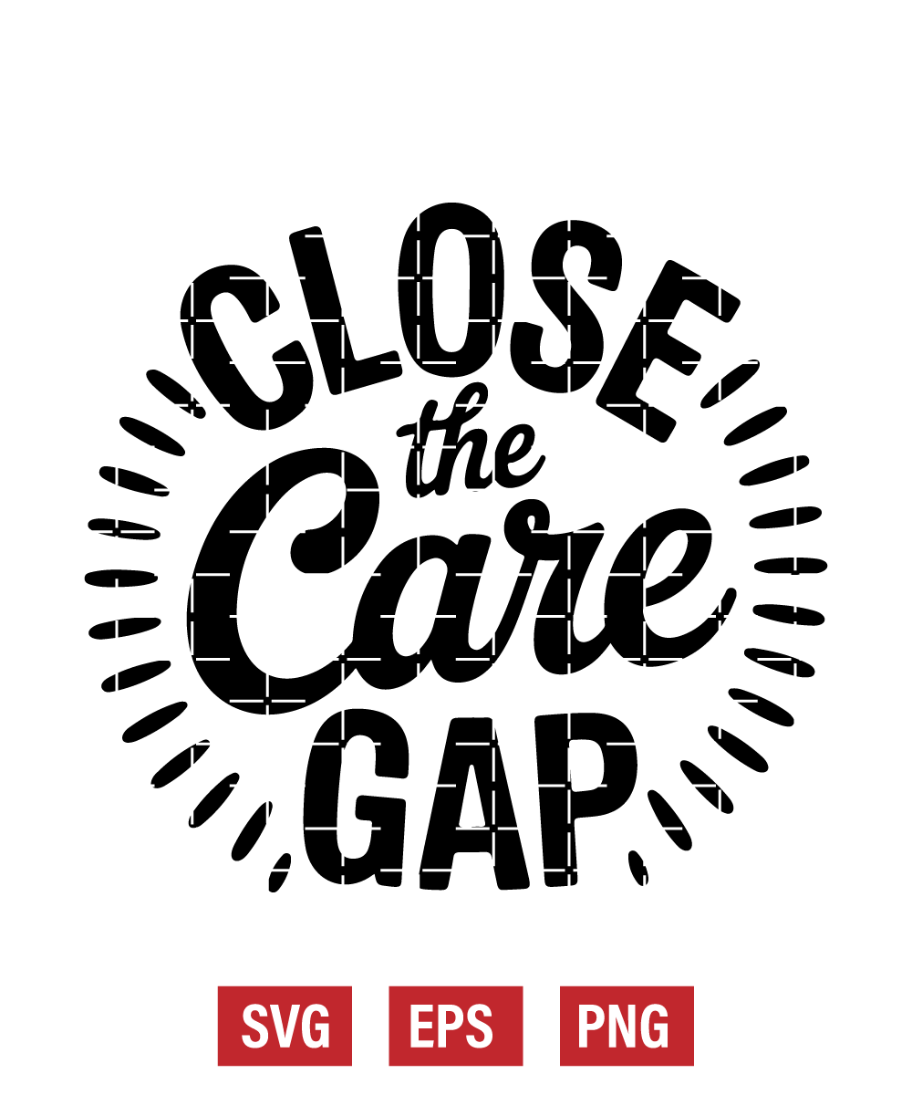 Close The Care Gap Svg