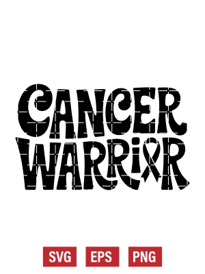 Cancer Warrior Svg