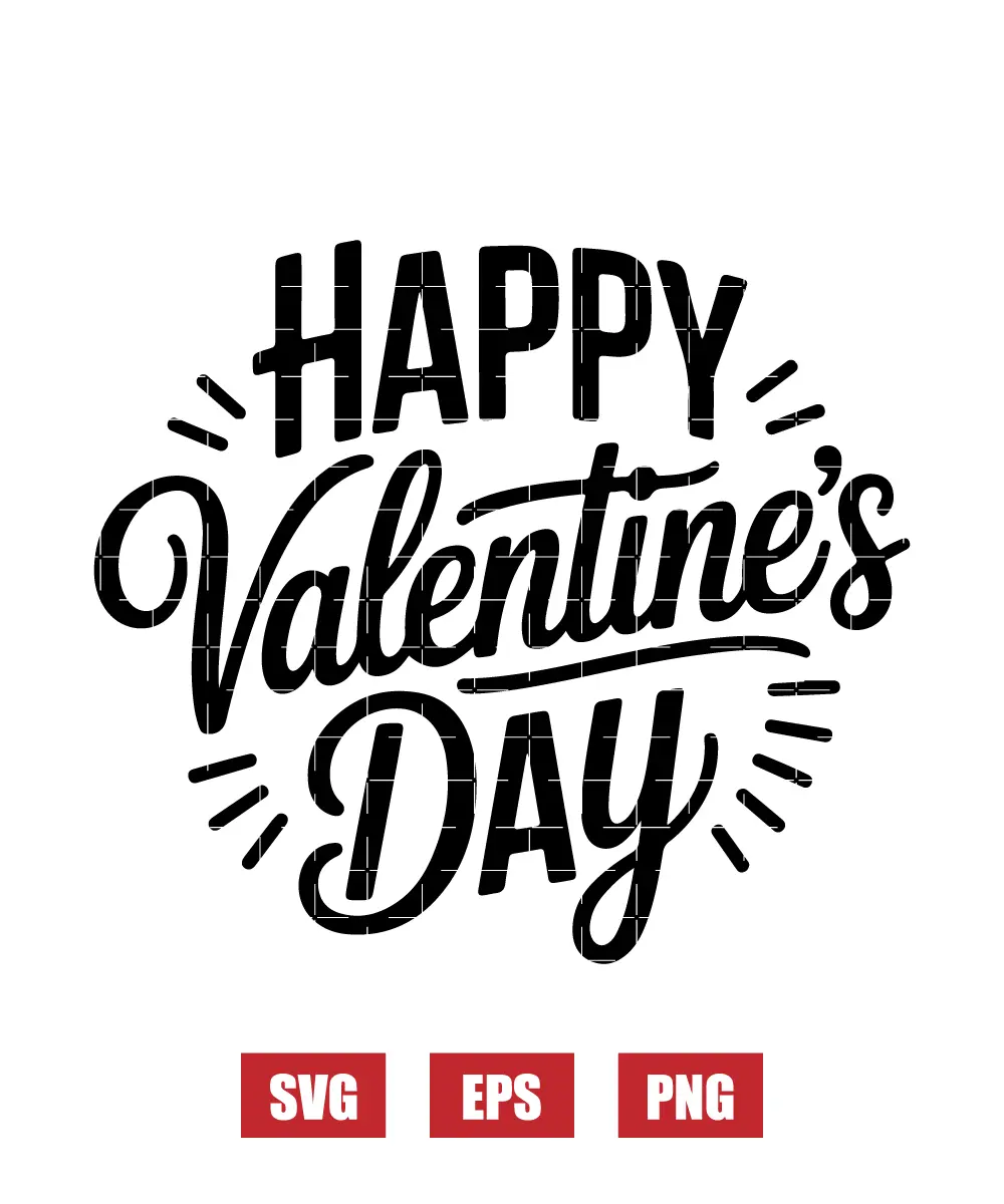 Happy Valentine’s Day Svg