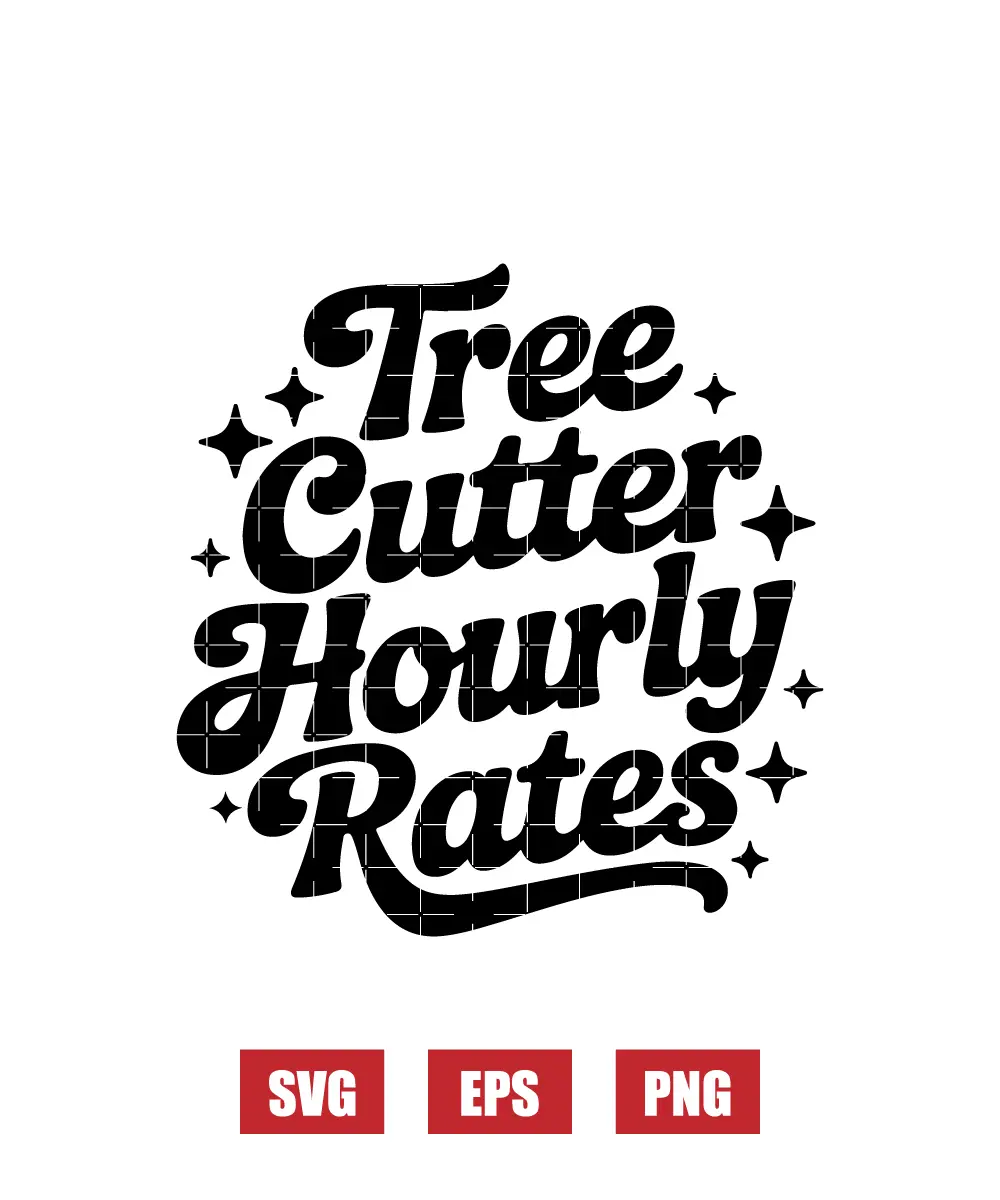 Tree Cutter Hourly Rates Svg