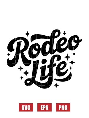 Rodeo Life Svg