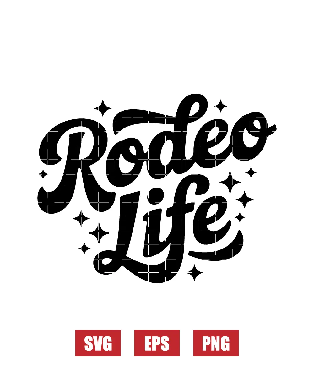 Rodeo Life Svg