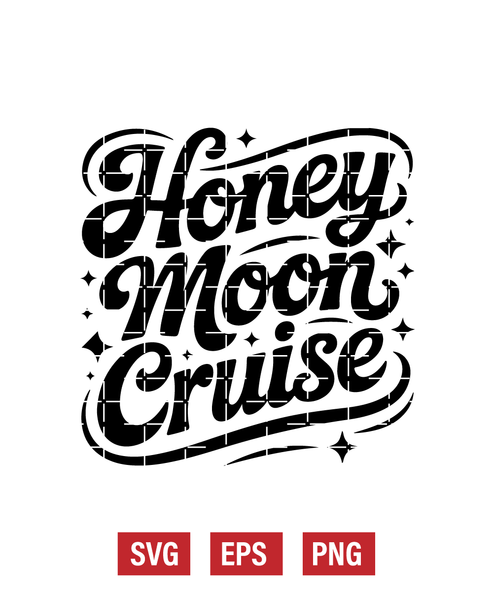 Honey Moon Cruise Svg